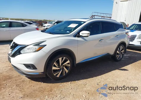 2017 Nissan Murano Platinum из США, поврежденный, VIN 5N1AZ2MG2HN151056